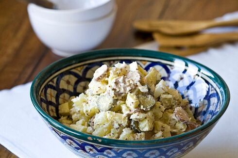 Salad recipe while following a protein diet