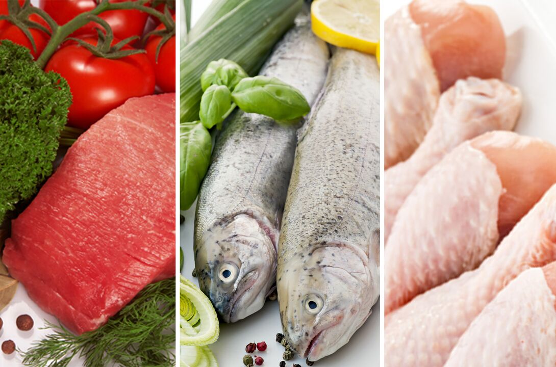 Fish and meat cure gastritis