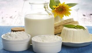 Fermented dairy products for pancreatitis