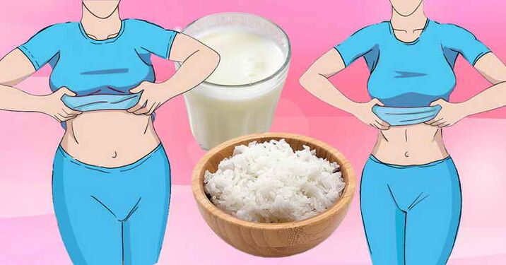 Lose weight with the kefir-rice diet