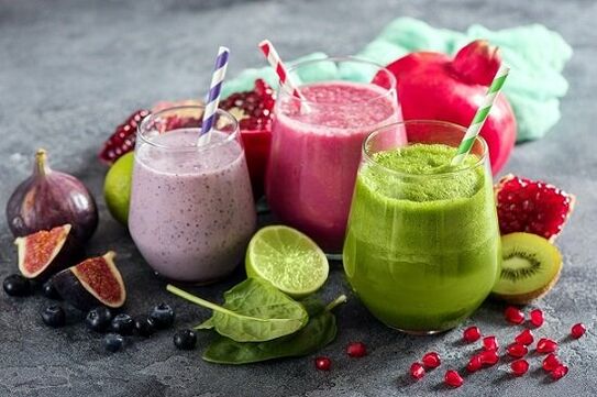 smoothies to lose weight and purify the body